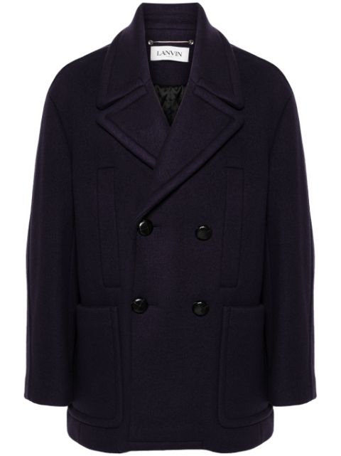 Lanvin double-breasted coat Men