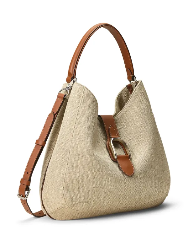 Ralph Lauren Collection Medium Welington Shoulder Bag Neutrals FARFETCH TR