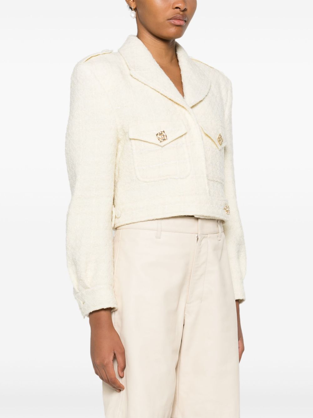 Givenchy cropped tweed jacket Women