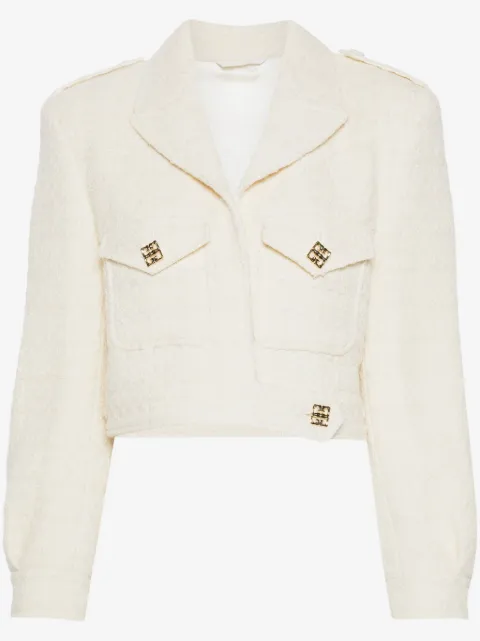 Givenchy cropped tweed jacket