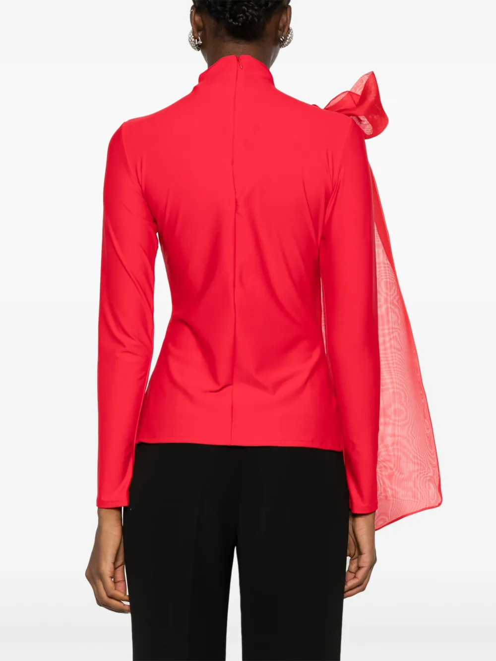 Atu Body Couture Shirt met strikdetail Rood