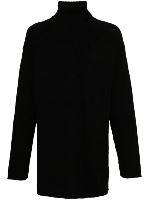 Pull nervuré en cachemire - Yohji Yamamoto - Modalova