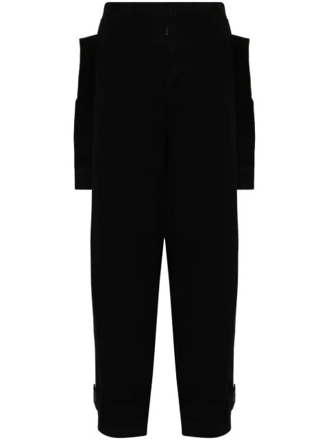 Yohji Yamamoto pantalones de tiro caído