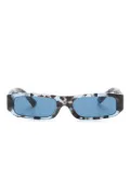 Dolce & Gabbana Kids logo-plaque sunglasses - Blue