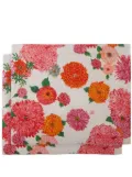 La DoubleJ Bright Blooms placemats (set of two) - Pink