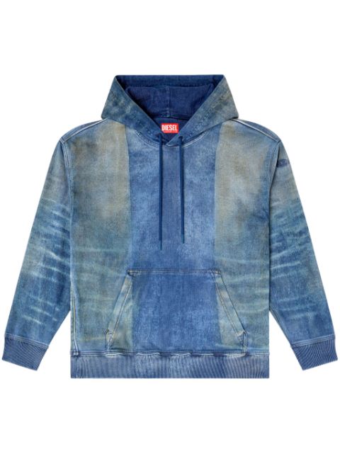 Diesel track denim hoodie Women