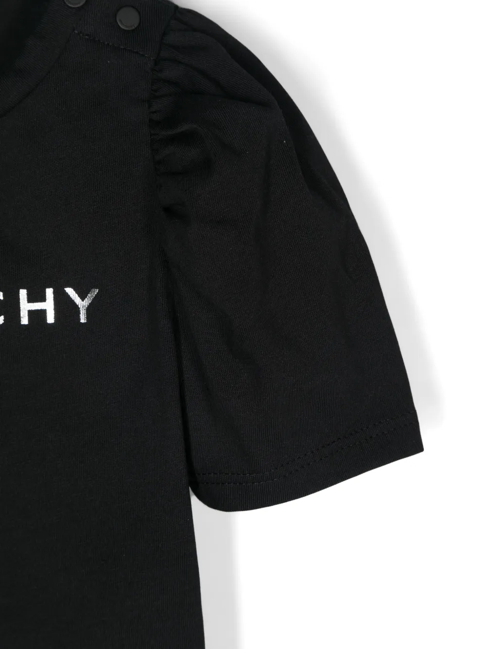 Givenchy Kids T-shirt met logoprint Zwart