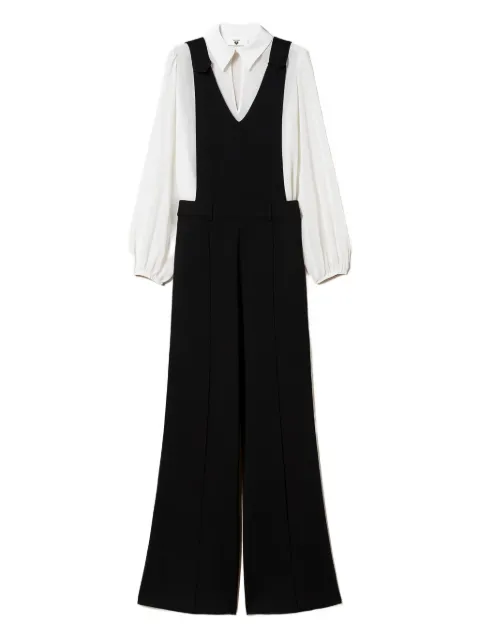 TWINSET V-neck wide-leg jumpsuit