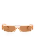 Dolce & Gabbana Kids logo-plaque sunglasses - Orange