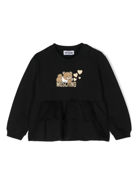Moschino Kids Teddy Bear-motif sweatshirt
