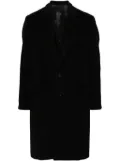 Lardini virgin wool coat - Black