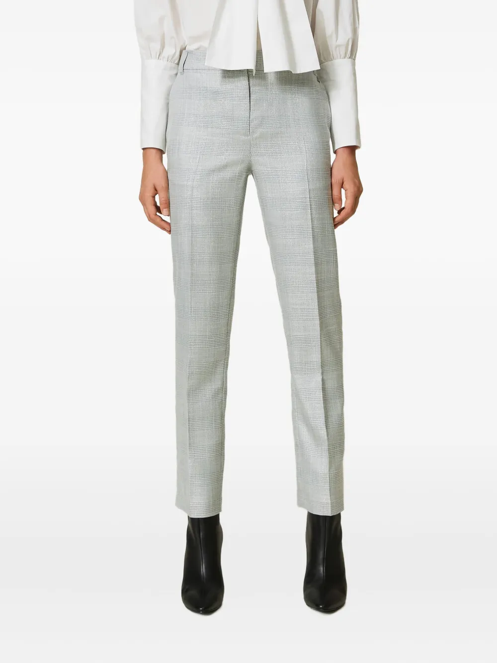 TWINSET straight-leg trousers - Grijs