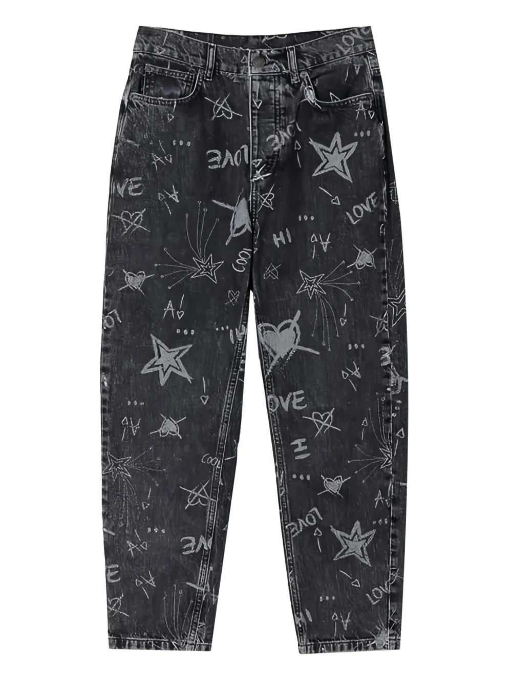 TWINSET Jeans dritti - Nero