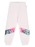 Billieblush sequin-embellishment track pants - Pink