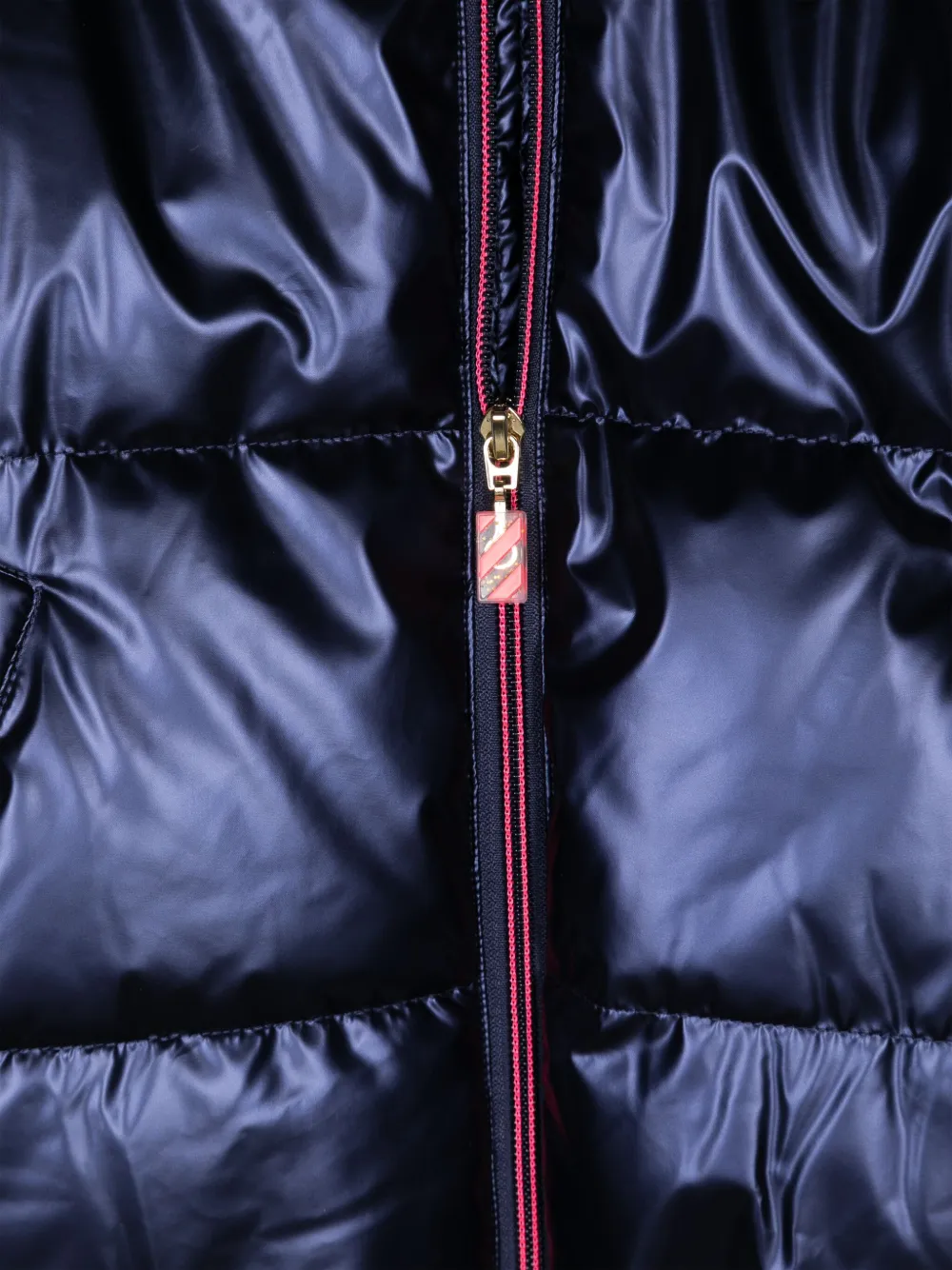 Billieblush Gewatteerde jas met logolabel Blauw