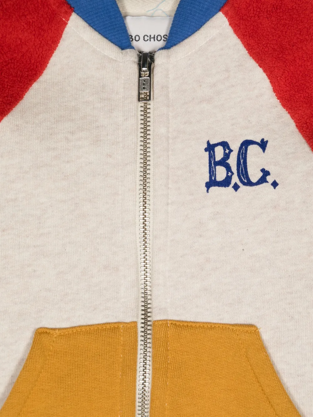 Bobo Choses Bomberjack met logoprint Beige