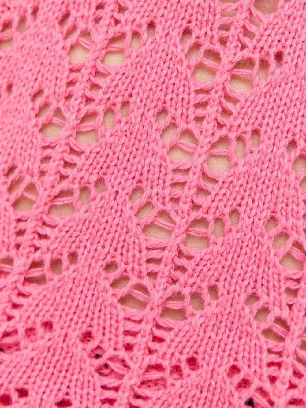 TWINSET Opengebreide trui met V-hals Roze