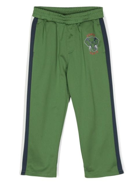 Kenzo Kids Elephant-print track trousers