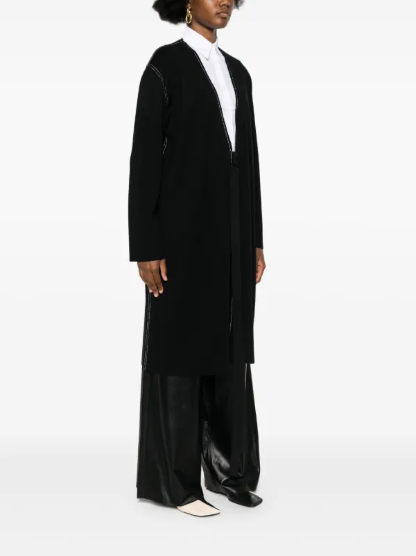[FABIANA FILIPPI] メリノウールコート Fabiana Filippi Merino Wool Coat | Black | FARFETCH JO