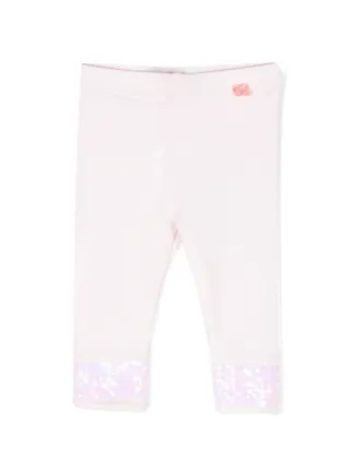 Billieblush Sequined Leggings Pink FARFETCH AZ