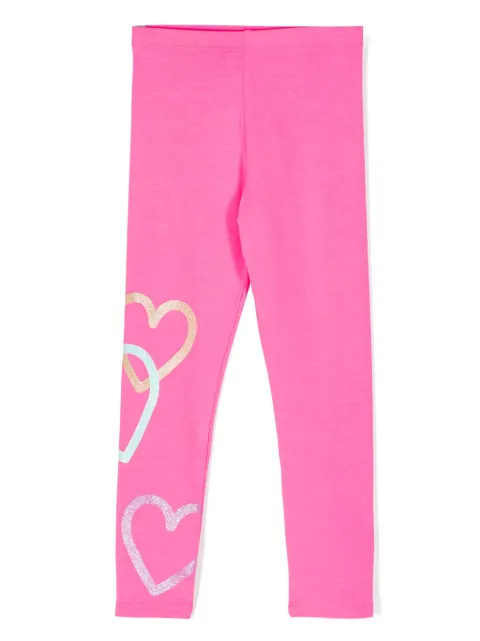 Billieblush heart-print leggings