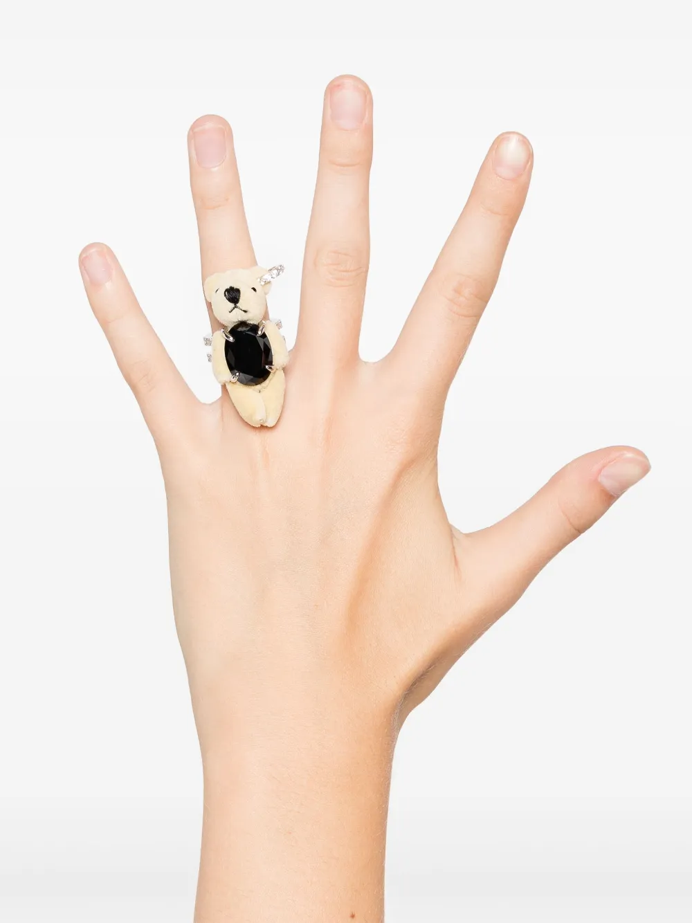 YVMIN Ring met beer - Zilver