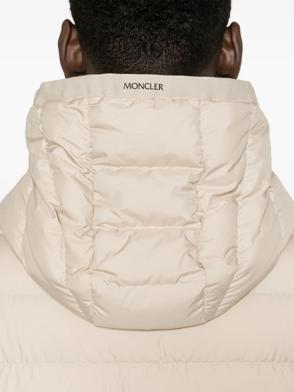 Moncler Gewatteerd jack Beige