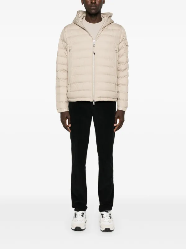 Moncler Galion Padded Jacket Neutrals FARFETCH AO