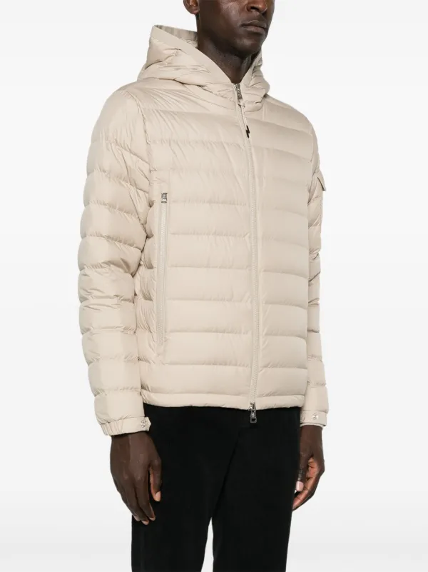 Moncler Galion Padded Jacket Neutrals FARFETCH ID