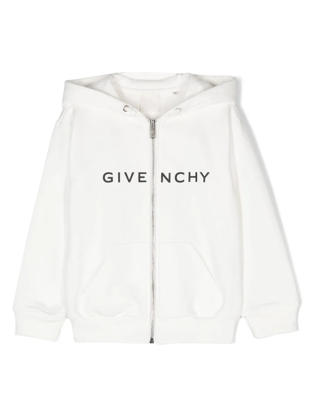 Givenchy Kids Hoodie met logoprint Wit