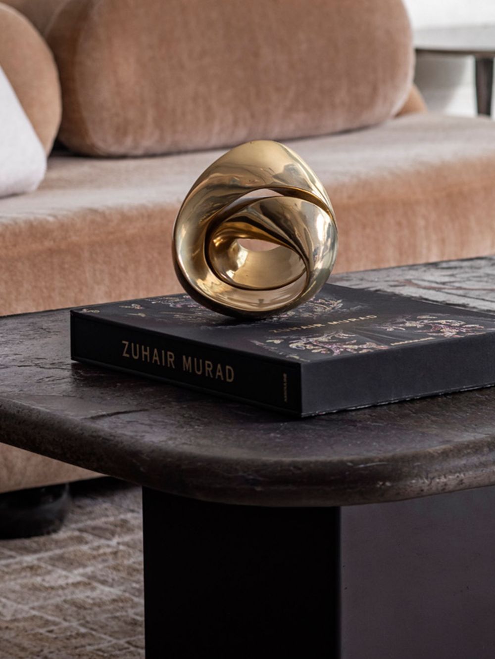 Shop Gardeco 'bijou' Sculpture In Gold