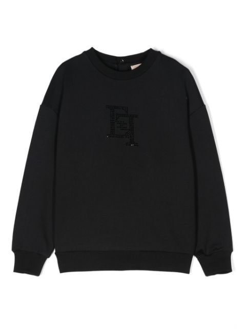 Elisabetta Franchi La Mia Bambina logo-embellished sweatshirt