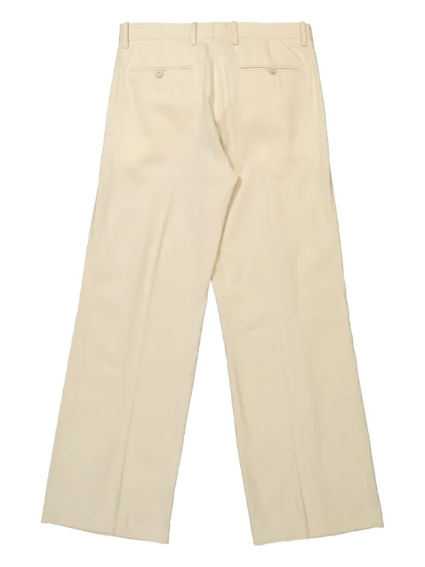 HELMUT LANG パンツ Helmut Lang ストレートパンツ | ニュートラル | FARFETCH JP