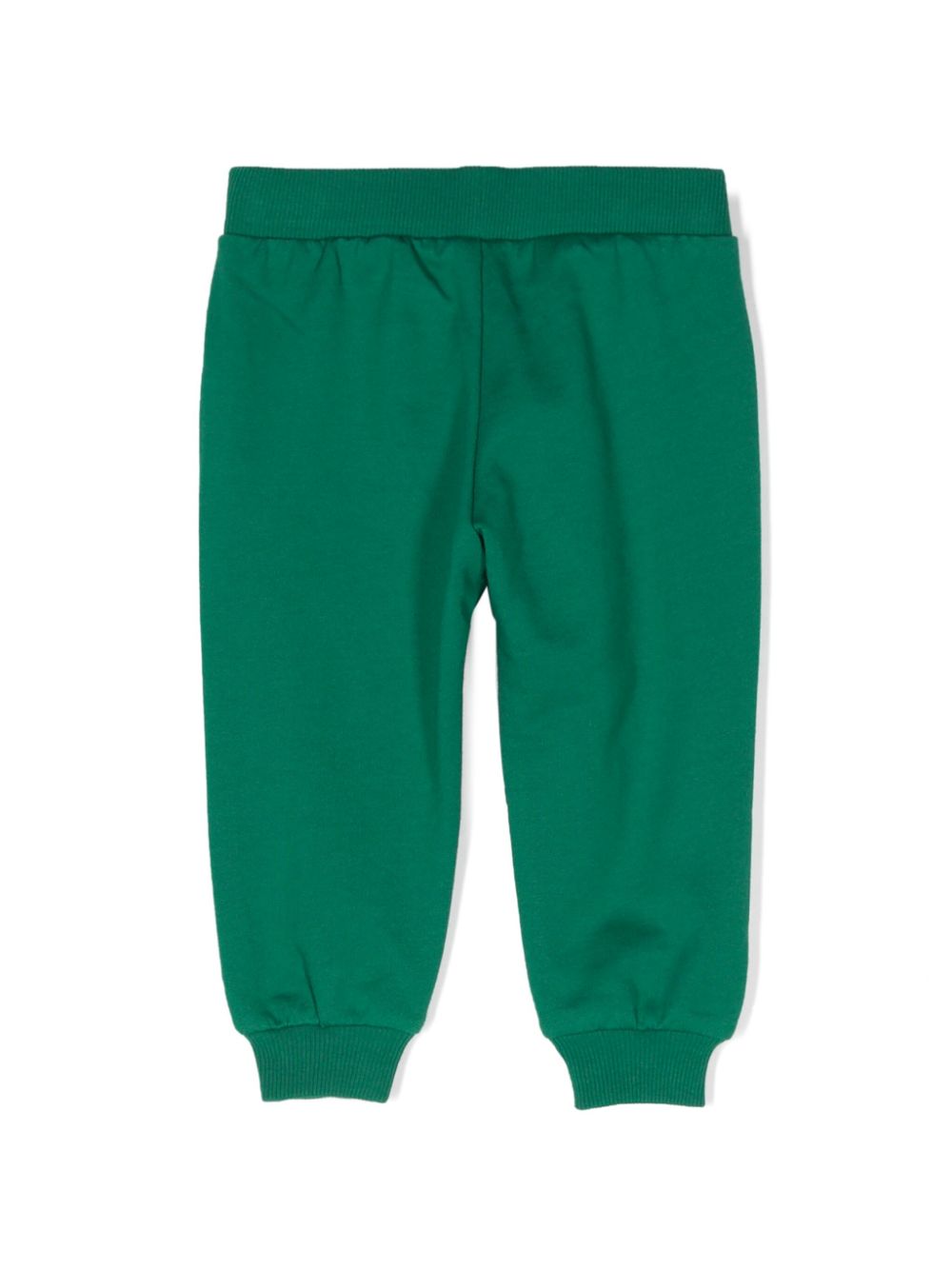 Moschino Kids Trainingsbroek met patroon - Groen