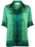 Casablanca Column Monogram shirt - Green