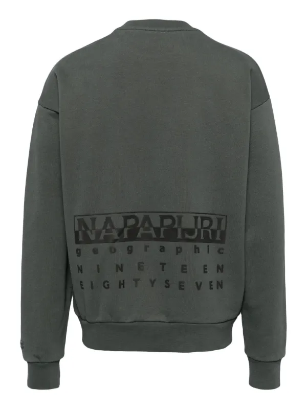 Napapijri Premium Sweatshirt Green FARFETCH IN