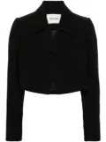 Low Classic cropped blazer - Black