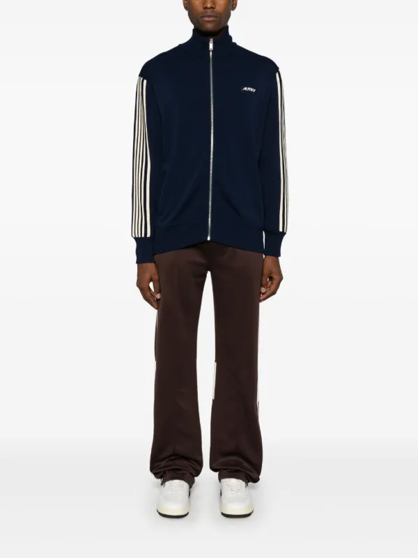 Autry logo-embroidered Sweatshirt | Blue | FARFETCH AZ