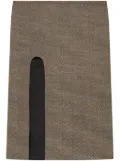 Stella McCartney side-slit tweed midi skirt - Neutrals
