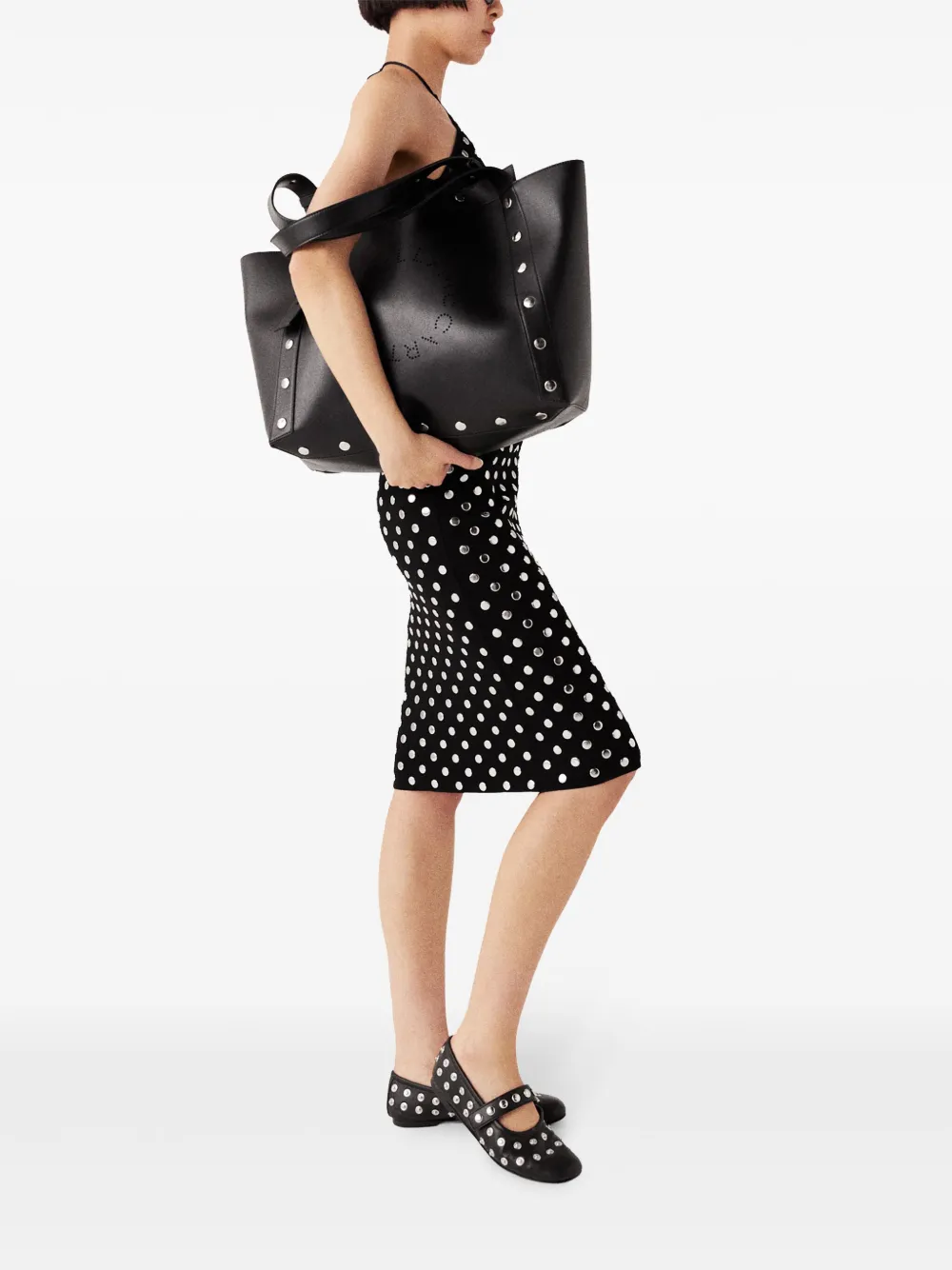 Borsa Gonfia Tote In Nylon – Leggera A Quadri Trapuntati – Grande, Per Lavoro, Viaggi, Spiaggia – Colore Nero
