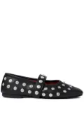Stella McCartney stud-embellished ballerinas - Black