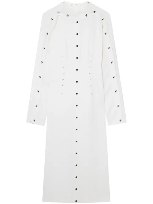 Robe mi-longue à clous - Stella McCartney - Modalova