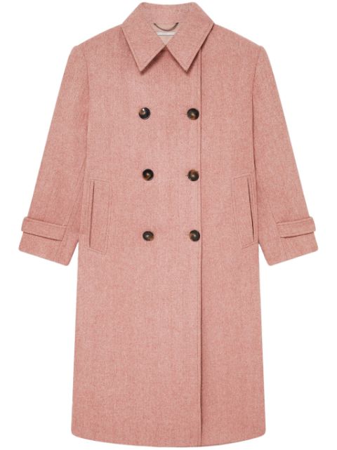 Stella McCartney double-breasted wool coat Women