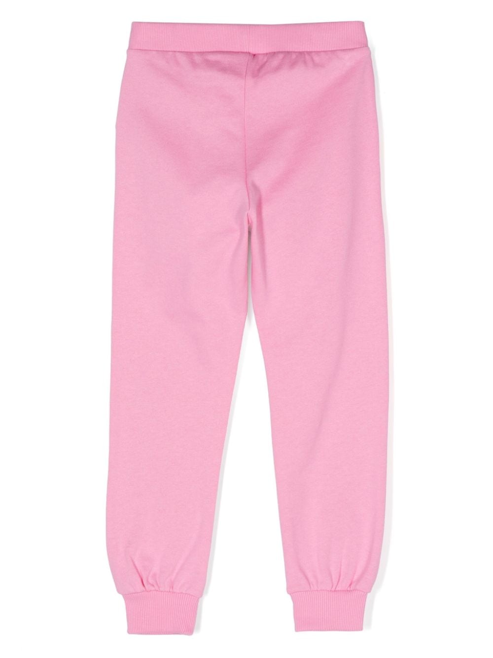 Moschino Kids Trainingsbroek met logoprint - Roze