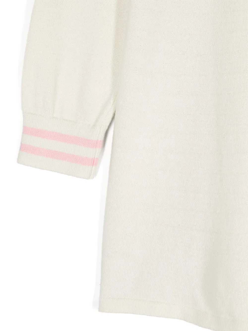 Moschino Kids Mini-jurk met teddybeerprint Beige