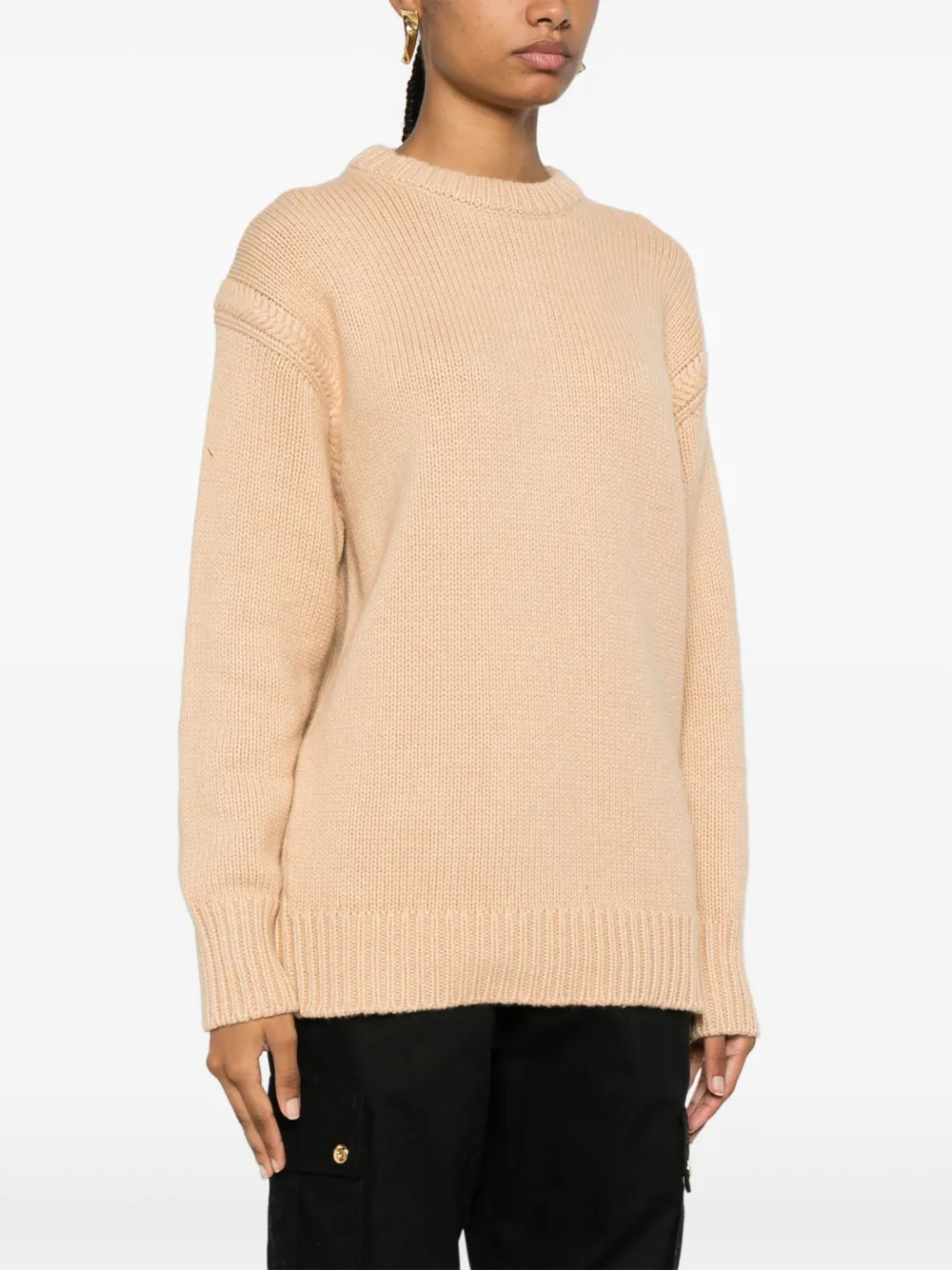 Chloé Trui met ronde hals Bruin