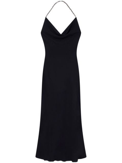 Stella McCartney crystal-embellished halterneck dress Women