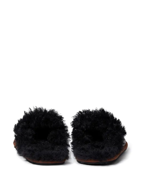 Stella McCartney ロゴプレート スリッポン | ブラウン | FARFETCH JP