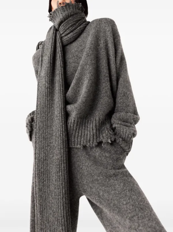 Stella McCartney ウールスカーフ | グレー | FARFETCH JP