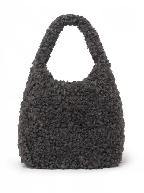 Stella McCartney small logo Plush teddy tote bag 7B0102WP0464 - 2